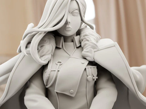 Olivier Armstrong - Fullmetal Alchemist 3D Print Model