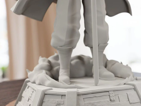 Olivier Armstrong - Fullmetal Alchemist 3D Print Model