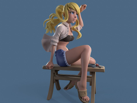 Winry Rockbell Multi Versions 3D Print Model