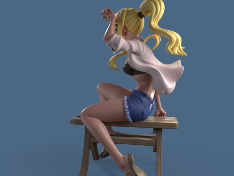 Winry Rockbell Multi Versions 3D Print Model