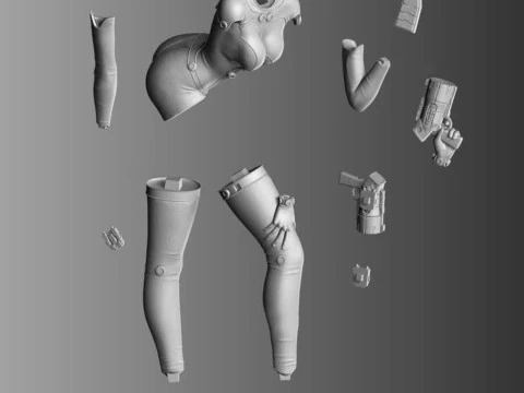 Anzu Yamasaki from Gantz 3D Print Model