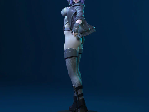 Motoko Kusanagi Versions 3D Print Model