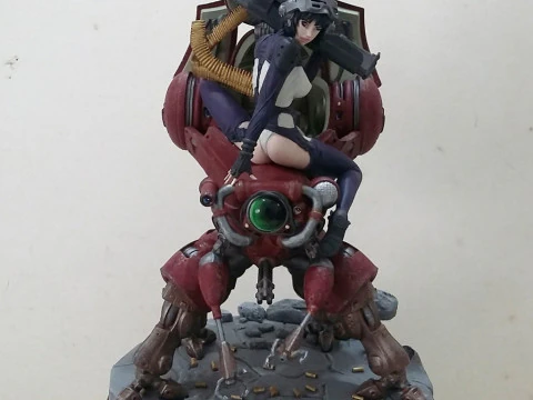 Motoko Kusanagi Modelo de Impressão 3D