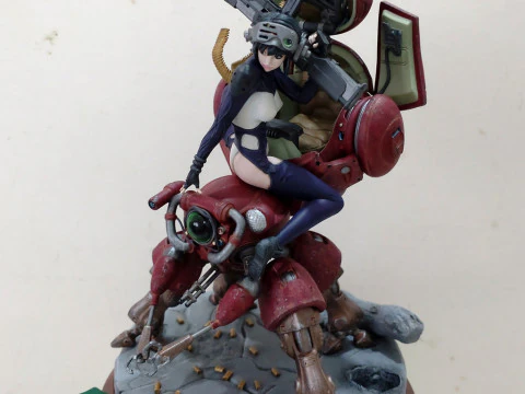 Motoko Kusanagi 3D Print Model