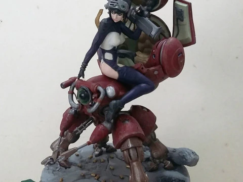 Motoko Kusanagi 3D Print Model