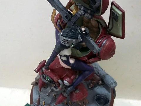 Motoko Kusanagi 3D Print Model