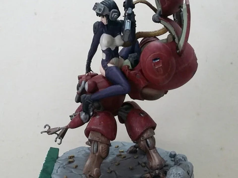 Motoko Kusanagi 3D Print Model