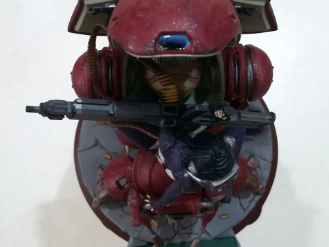 Motoko Kusanagi 3D Print Model