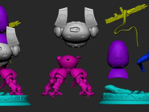 Motoko Kusanagi 3D Print Model