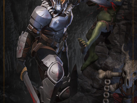 Orcbolg &ndash; ​​Goblint&ouml;ter 3D Druckmodell