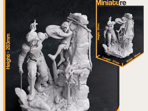 Orcbolg - Goblin Slayer 3D Print Model