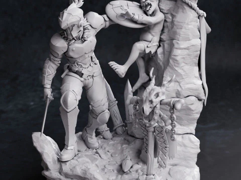 Orcbolg - Goblin Slayer 3D Print Model
