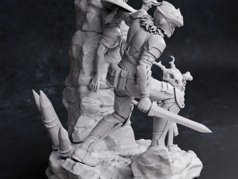 Orcbolg - Goblin Slayer 3D Print Model