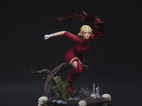 塞拉斯&middot;维多利亚 - Hellsing 3D 打印模型