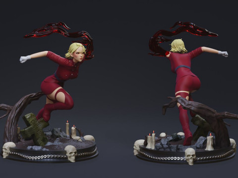 Seras Victoria - Hellsing 3D Print Model