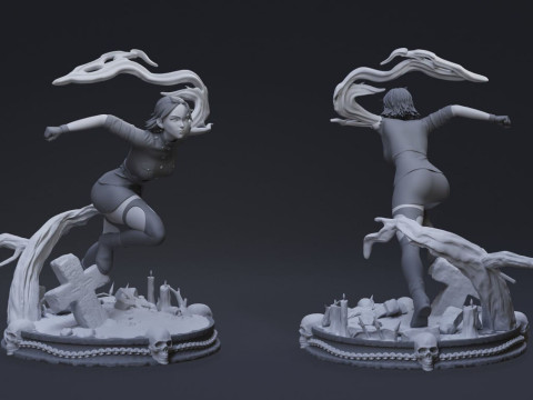 Seras Victoria - Hellsing 3D Print Model