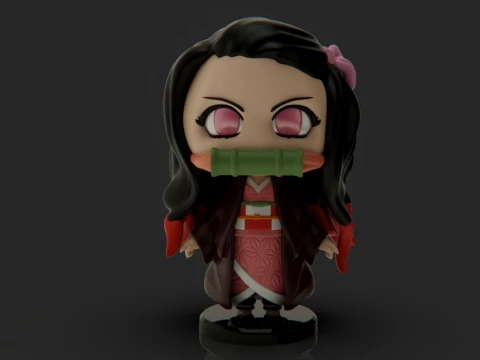 Demon Slayer Nezuko 3D Print Model