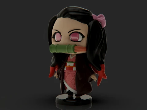 Demon Slayer Nezuko 3D Print Model