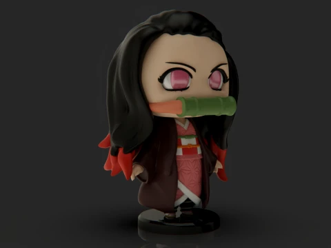 Demon Slayer Nezuko 3D Print Model