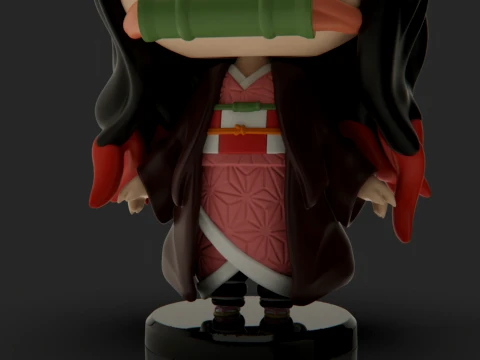 Demon Slayer Nezuko 3D Print Model