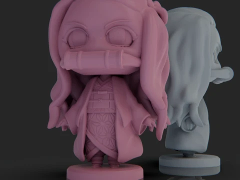 Demon Slayer Nezuko 3D Print Model