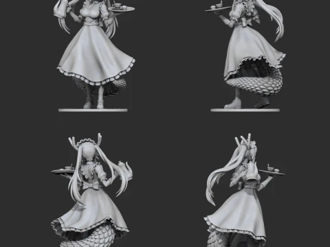 Tohru - Kobayashi-san Chi no Maid Dragon 3D Print Model