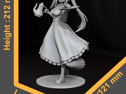 Tohru - Kobayashi-san Chi no Maid Dragon 3D Print Model
