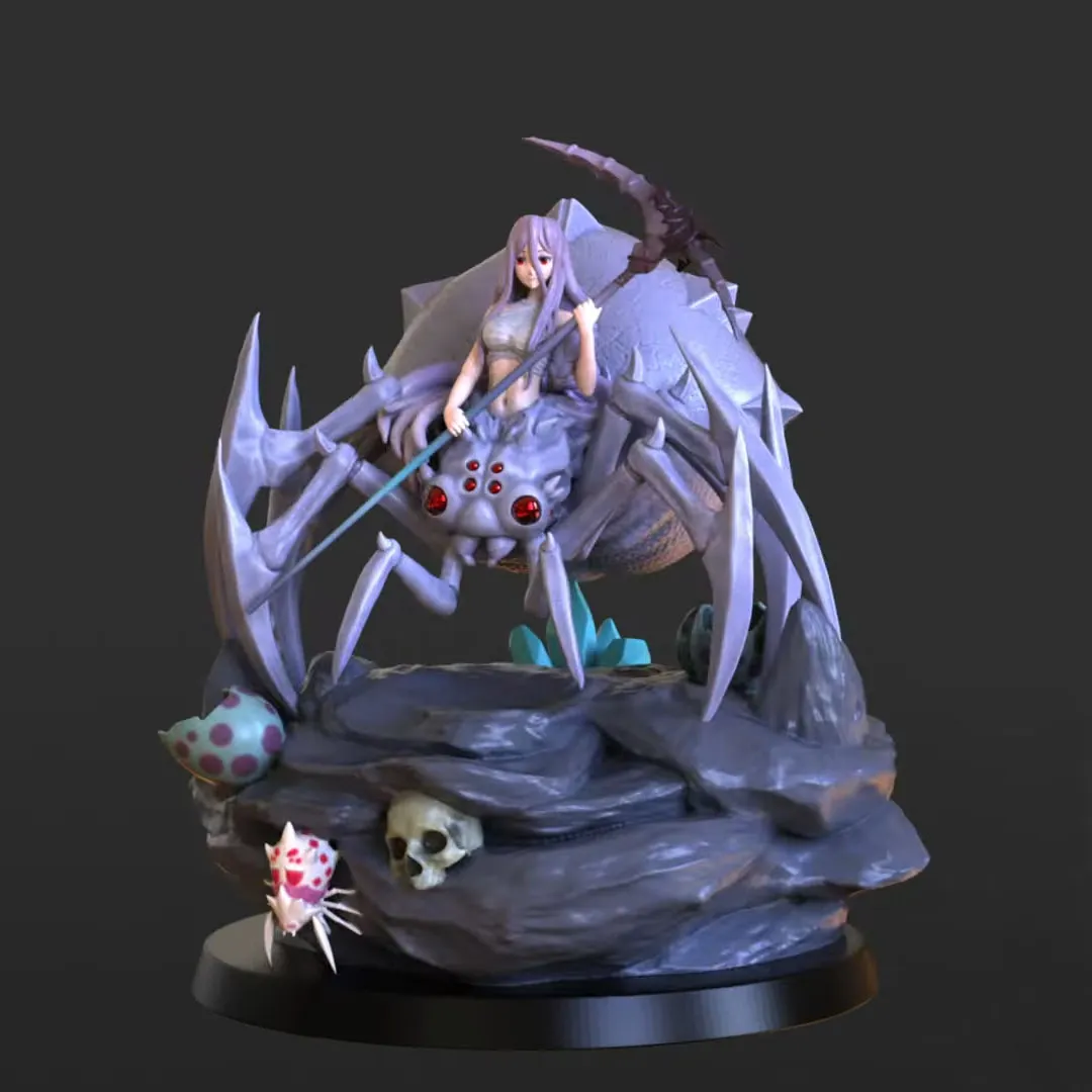 Kumoko Spider 3D Print Model .c4d .max .obj .3ds .fbx .stl .blend