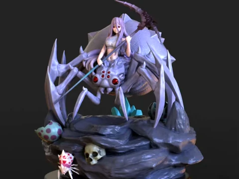 Kumoko Spider 3D Print Model