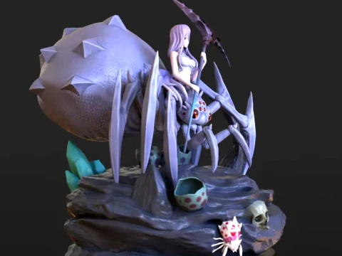Kumoko Spider 3D Print Model