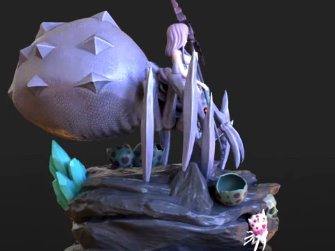 Kumoko Spider 3D Print Model