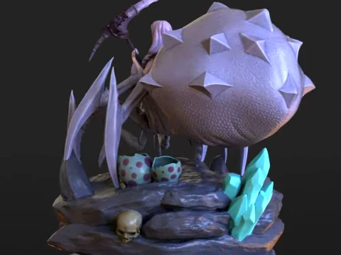 Kumoko Spider 3D Print Model