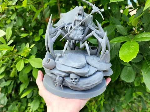 Kumoko Spider 3D Print Model