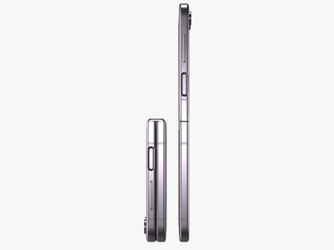Samsung Galaxy Z Flip 5 Lavender Modelo 3D