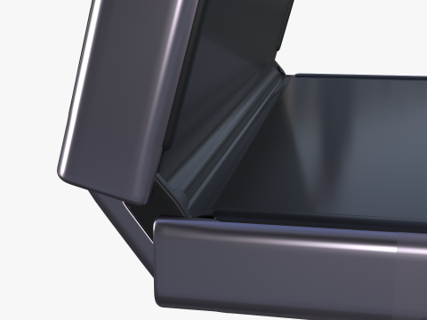 Samsung Galaxy Z Flip 5 Lavender Modelo 3D