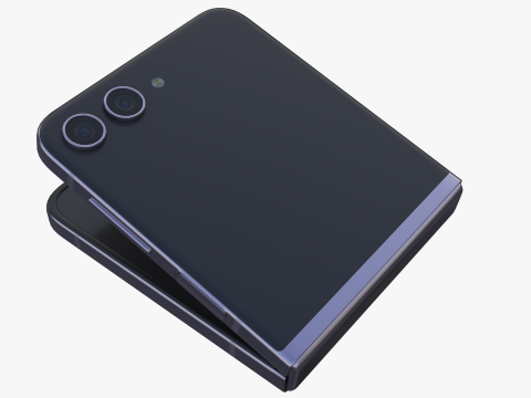 Samsung Galaxy Z Flip 5 Lavender Modelo 3D