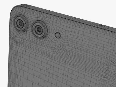 Samsung Galaxy Z Flip 5 Graphite 3D Model