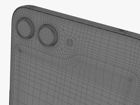 Samsung Galaxy Z Flip 5 Graphite 3D Model