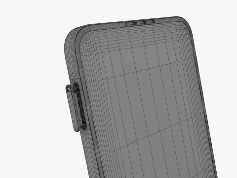 Samsung Galaxy Z Flip 5 Graphite 3D Model