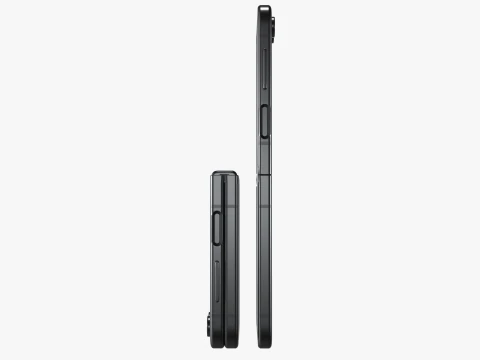 Samsung Galaxy Z Flip 5 Graphite 3D Model