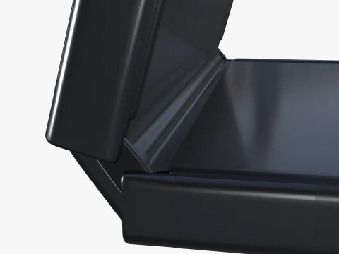 Samsung Galaxy Z Flip 5 Graphite 3D Model