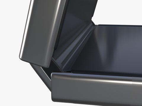 Samsung Galaxy Z Flip 5 Cream 3Dモデル