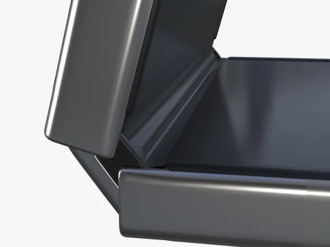 Samsung Galaxy Z Flip 5 Cream 3D Model