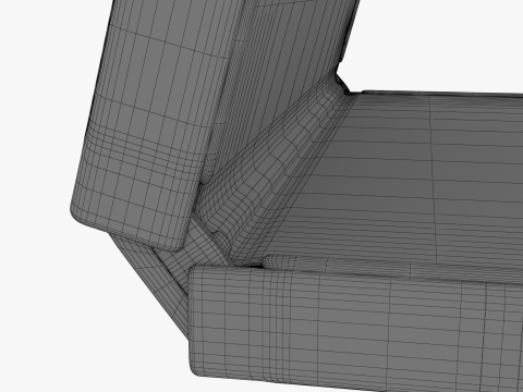 Samsung Galaxy Z Flip 5 Cream 3Dモデル