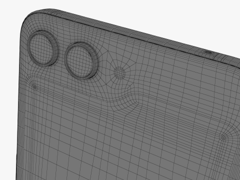 Samsung Galaxy Z Flip 5 Cream 3Dモデル