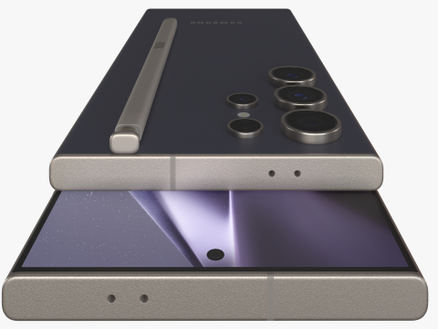 Samsung Galaxy S24 Ultra Titanium Violet 3D Model