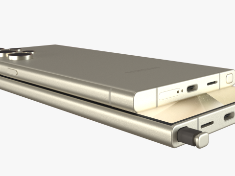 Samsung Galaxy S24 Ultra Violet 3Dモデル