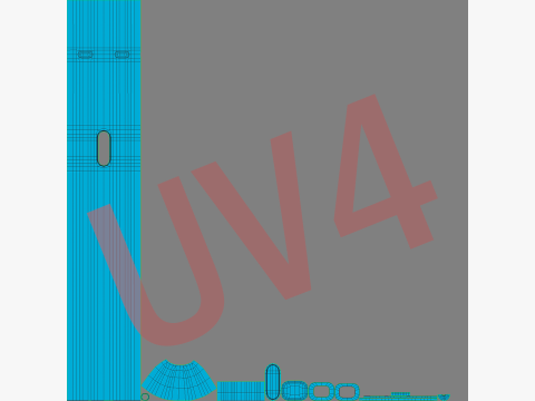 Samsung Galaxy S24 Ultra Violet 3Dモデル