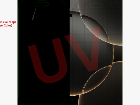 IPhone 16 Pro and 16 Pro Max Natural Titanium 3D Model