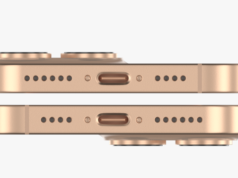 IPhone 16 Pro and 16 Pro Max Desert Titanium 3D Model